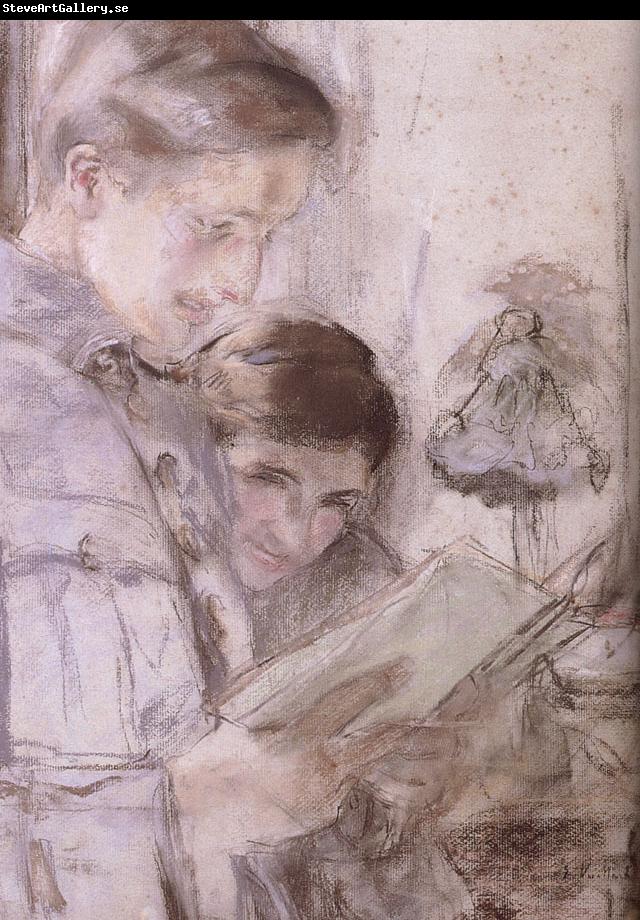 Edouard Vuillard Mishra and his sister